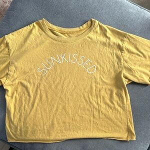 Yellow 'Sunkissed' T-Shirt